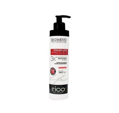 Shampoo Color Life Tratamento Profissional 280ml - Eico