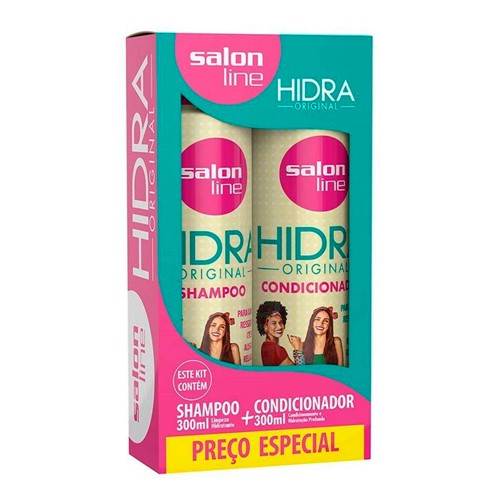 Shampoo + Condicionador Salon Line Hidra Original 300ml Cada Preço Especial