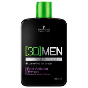 Shampoo 3D Men Ativador de Raízes 250ml