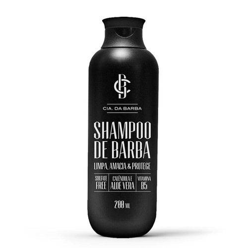 Shampoo de Barba 200ml - Cia da Barba