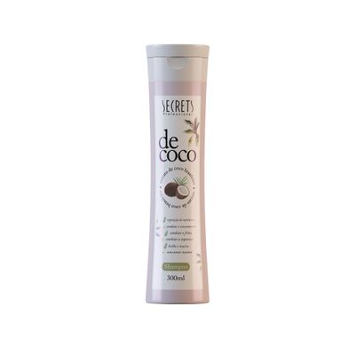 Shampoo de Coco 300ml - Secrets