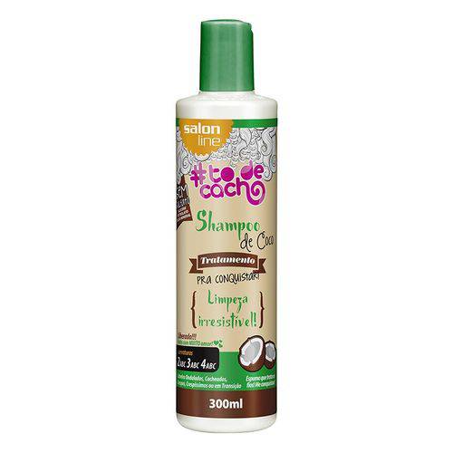 Shampoo de Coco To de Cacho Salon Line 300 Ml
