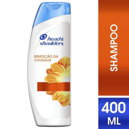 Shampoo de Cuidados com a Raiz Head & Shoulders Remoção da Oleosidade 400ml