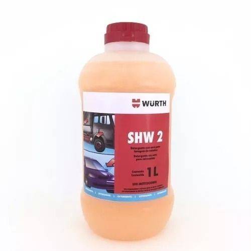 Shampoo Detergente Automotivo com Cera Wurth Shw2 1 Litro