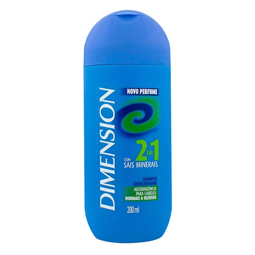 Shampoo Dimension 2 em 1 com 200ml