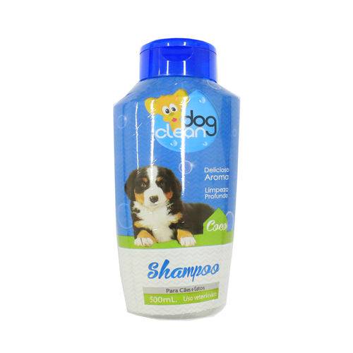 Shampoo Dog Clean para Cães e Gatos Coco 500ml