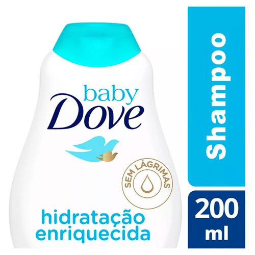 Shampoo Dove Baby Hidratação Enriquecida Cabelos Cacheados com 200ml