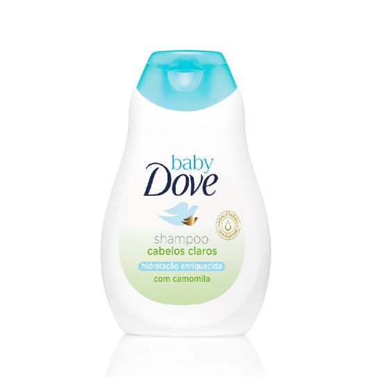 Shampoo Dove Baby Hydratação Enriquecida Cabelos Claros 200ml