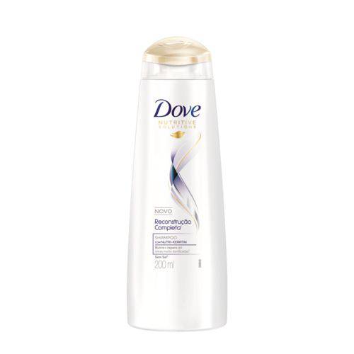Shampoo Dove Damage Therapy Sem Sal Reconstrução Completa 200 Ml
