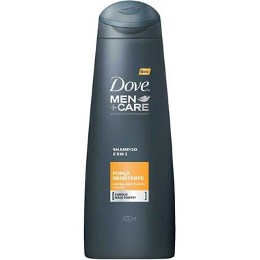 Shampoo Dove Força Resistente 2 em 1 400ml