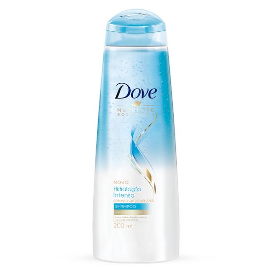 Shampoo Dove Hidratação Intensa com Infusão de Oxigenio 200ml