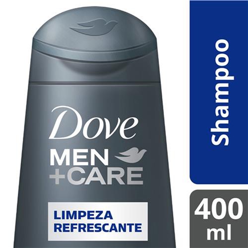 Shampoo Dove Men Care Limpeza Refrescante 400ml