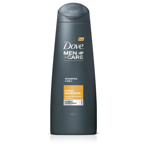 Shampoo Dove Men 2 em 1 Força Resistente 400ml