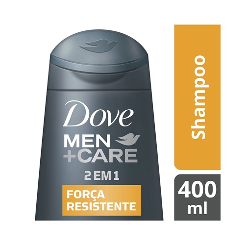 Shampoo Dove Men Forca Resistente 400ml