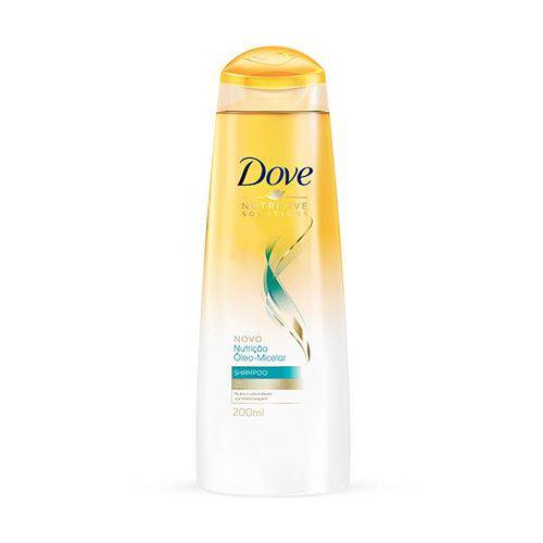 Shampoo Dove Nutrição Óleo-Micelar 200mL