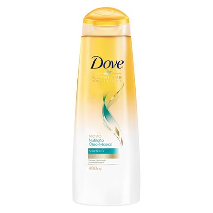 Shampoo Dove Nutrição Óleo Micelar 400ml