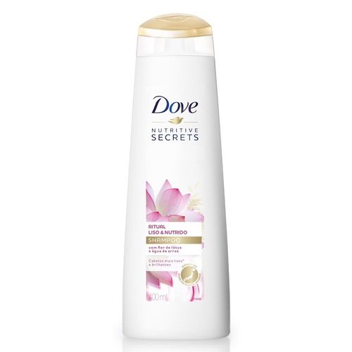 Shampoo Dove Ritual Liso e Nutrido 400ml