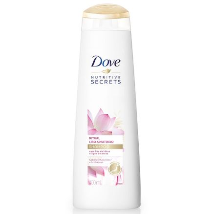 Shampoo Dove Ritual Liso e Nutrido 400ml