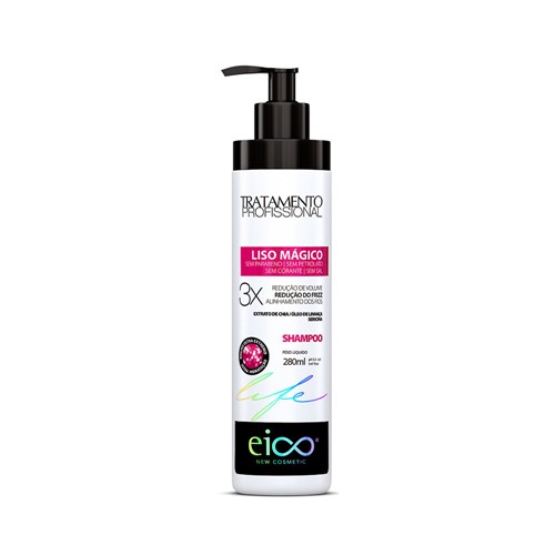 Shampoo Eico Life Liso Mágico - 280ml