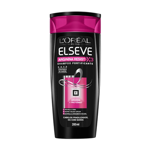 Shampoo Elseve Arginina Resist X3 com 200ml