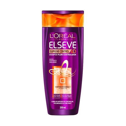 Shampoo Elséve Supreme Control 4D 200ml