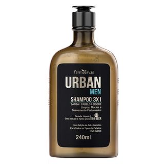Shampoo 3 em 1 IPA - Urban Men 240ml