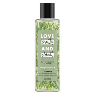 Shampoo Energizing Detox Óleo de Melaleuca & Vetiver Love Beauty And Planet 300ml