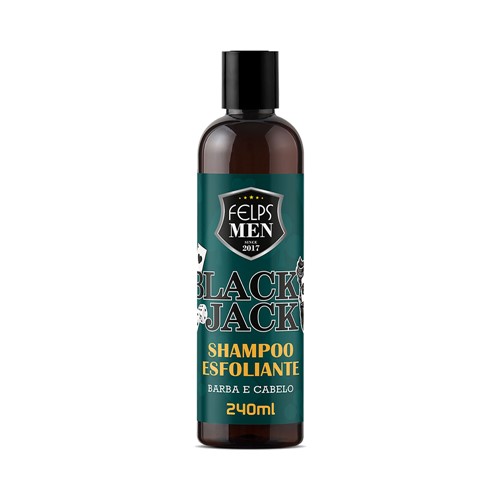 Shampoo Esfoliante Felps Men Black Jack 240ml