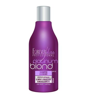 Shampoo Forever Liss Platinador Blond Matizador 300ml