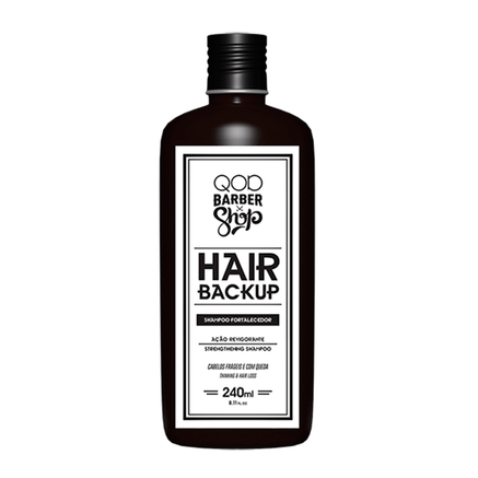 Shampoo Fortalecedor QOD Barber Shop BackUp - 240ml