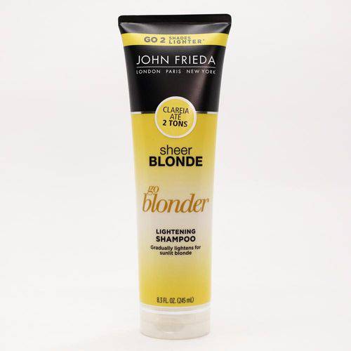 Shampoo Go Blonder Lightening John Frieda Sheer Blonde 245ml