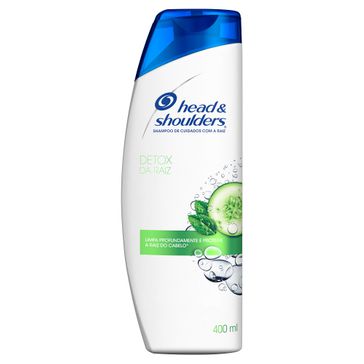 Shampoo de Cuidados com a Raiz Head & Shoulders Detox da Raiz 400ml