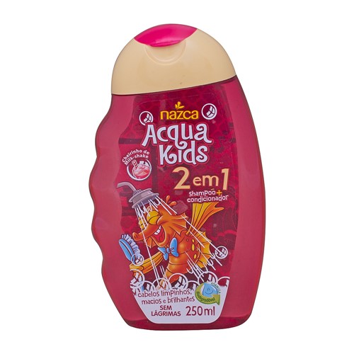 Shampoo Infantil Acqua Kids 2 em 1 Milk Shake 250ml