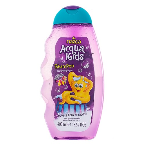 Shampoo Infantil Acqua Kids Tutti Frutti para Todos os Tipos de Cabelo com 400ml