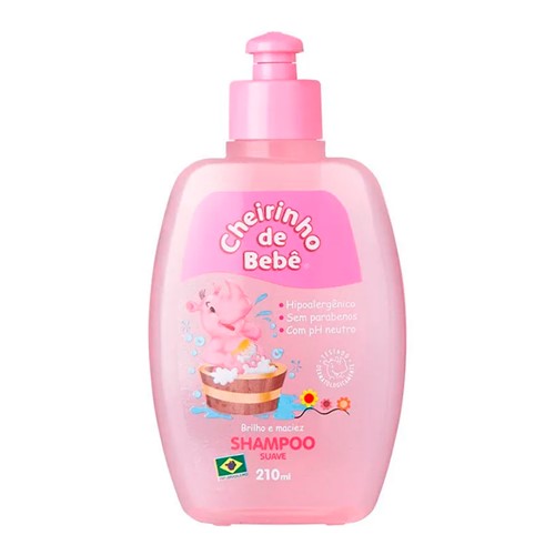 Shampoo Infantil Cheirinho de Bebê 210ml