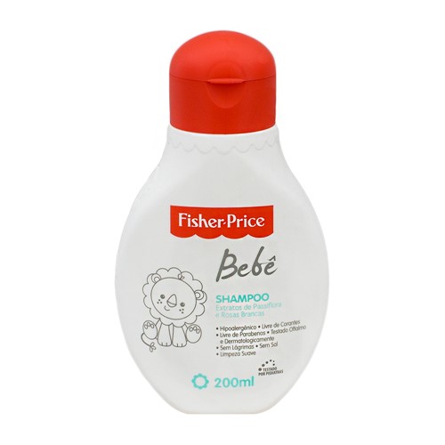 Shampoo Infantil Fisher-Price Bebê com 200ml