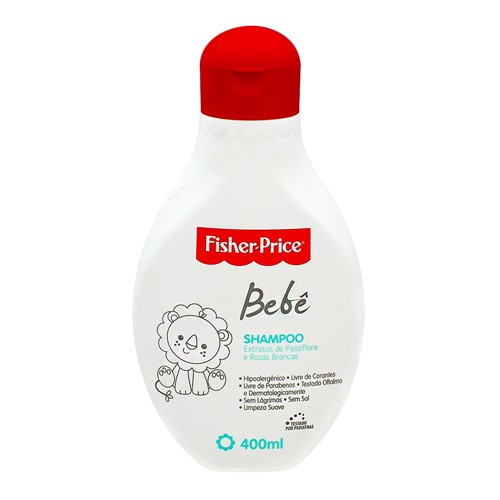 Shampoo Infantil Fisher-Price Bebê com 400ml