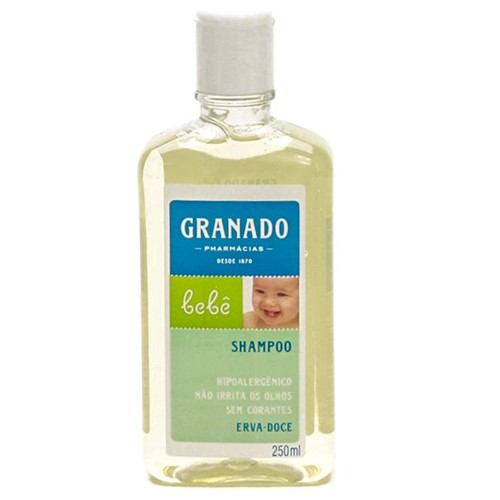 Shampoo Infantil Granado Bebê Erva Doce com 250ml