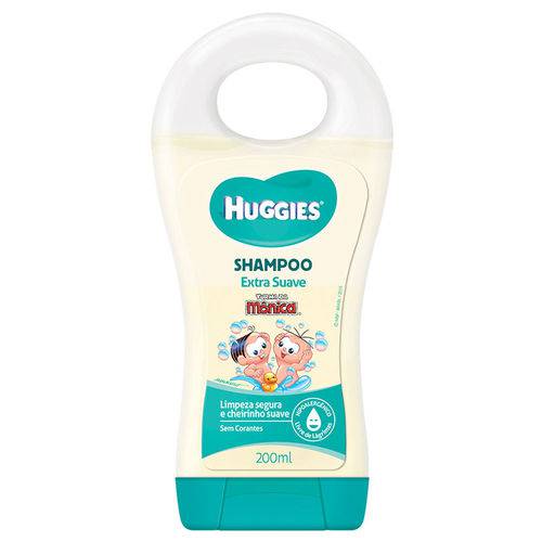 Shampoo Infantil Huggies Turma Mônica Suave 200 Ml