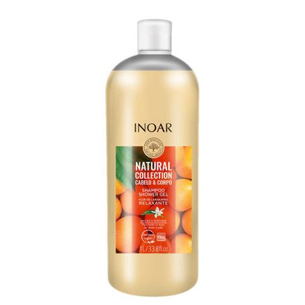 Shampoo Inoar Natural Collection Shower Gel Cabelo e Corpo 1000ml