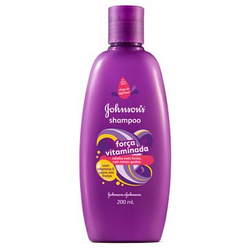 Shampoo Johnson & Johnson Força Vitaminada 200ml