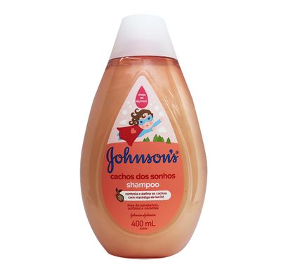 Shampoo Johnson's Cachos dos Sonhos 400ml - Johnson & Johnson