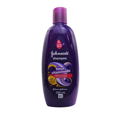 Shampoo Johnson's Força Vitaminada 200ml - Johnson & Johnson