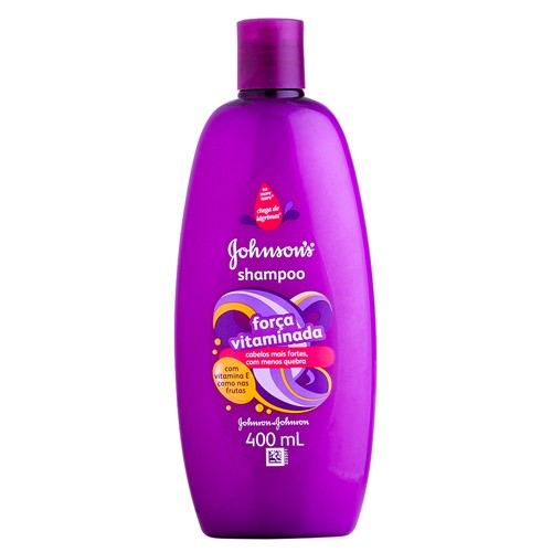 Shampoo Johnson's Força Vitaminada 400ml