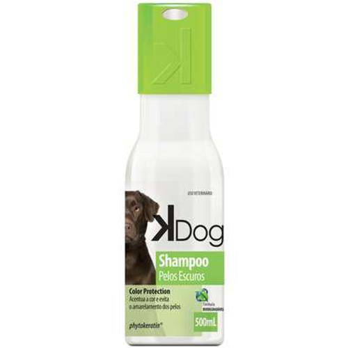 Shampoo K-Dog Pelos Escuros - 500ml