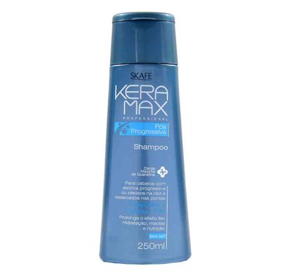 Shampoo Keramax Pós-Progressiva 250ml - Skafe