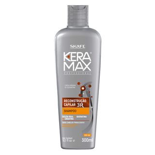 Shampoo Keramax Reconstrução Capilar 3R Skafe 300ml
