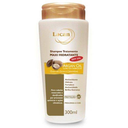 Shampoo Lacan Maxi Hidratante Argan Oil 300ml