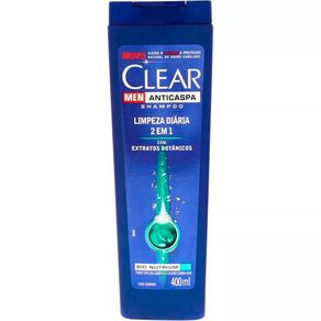 Shampoo Limpeza Diária Clear 400mL