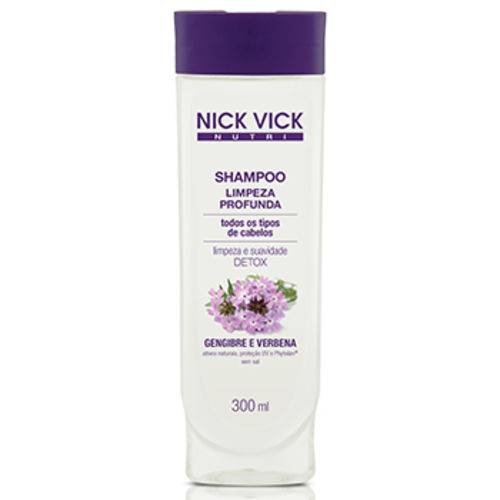 Shampoo Limpeza Profunda Nick Vick Nutri 300ml